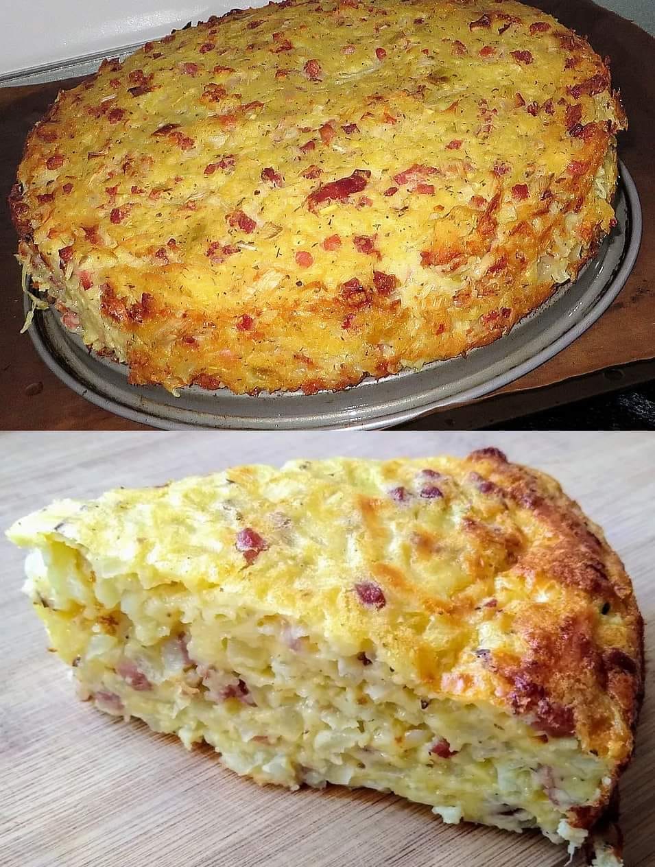 Zwiebelkuchen ohne Boden – Der schnelle und einfache Genuss