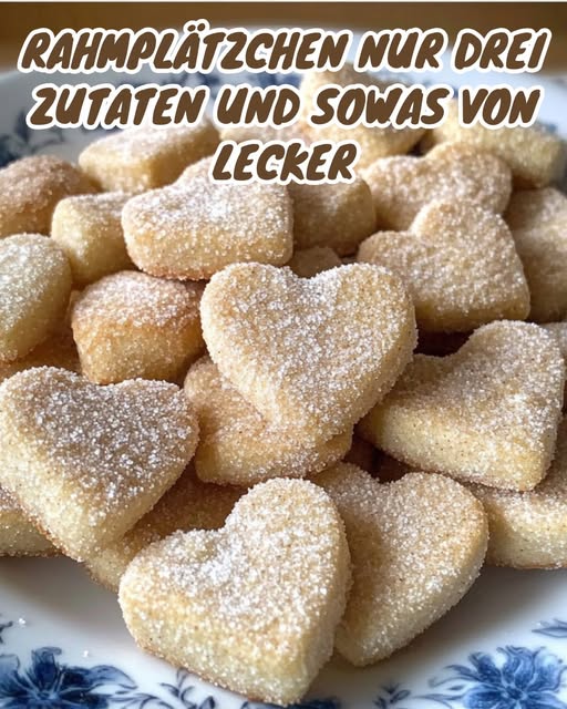 Schneeflöckchen, Weißröckchen – unsere Rahmplätzchen zum Dahinschmelzen!